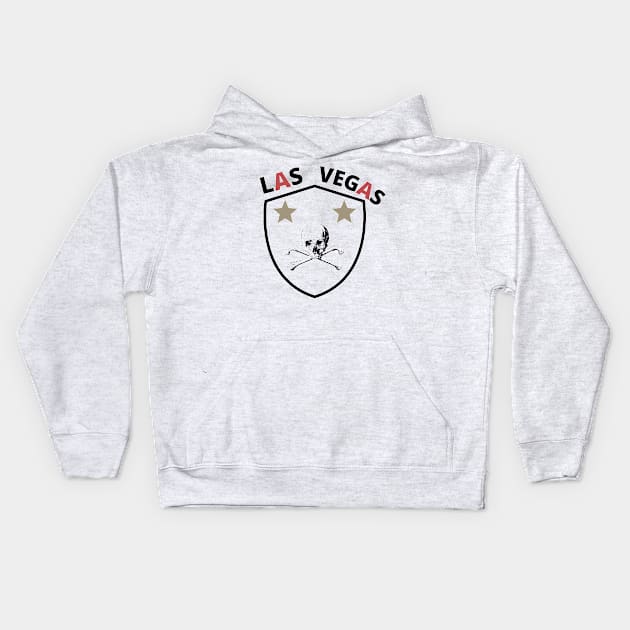 Vegas Skulls Kids Hoodie by In Asian Spaces